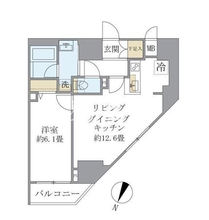 エレミ本蓮沼の物件間取画像